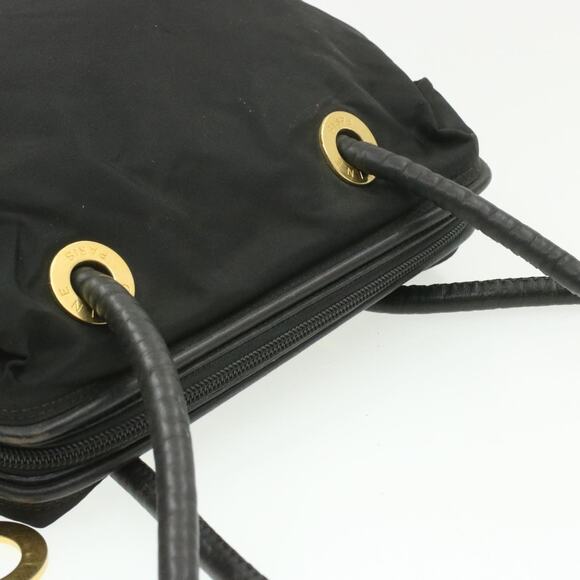 CELINE Nylon Tote Bag Black - Picture 6 of 12